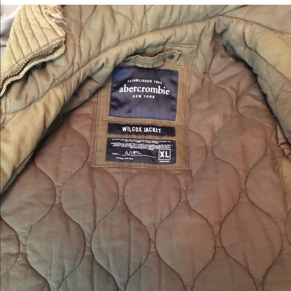 Abercrombie Wilcox Jacket XL Military Field Jacket - Picture 7 of 8